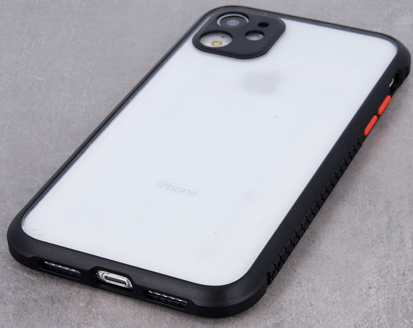iPhone 7 Hybrid Defender Rugged Case - Black