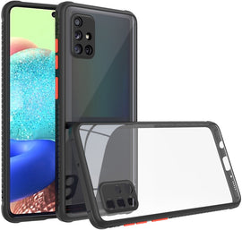 Samsung Galaxy A52 4G / A52 5G Hybrid Defender Rugged Case - Black