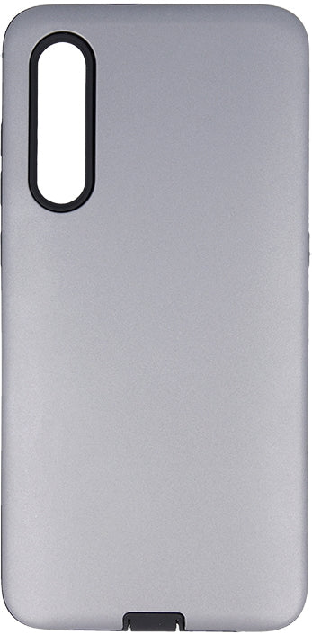 Samsung Galaxy A41 Shockproof Hard Cover - Silver