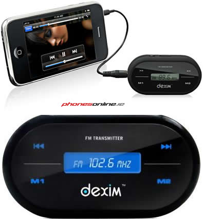 Dexim Touchscreen FM Transmitter