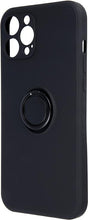 Load image into Gallery viewer, Samsung Galaxy Galaxy S22 Finger Grip Protective Silicon Cover - Black