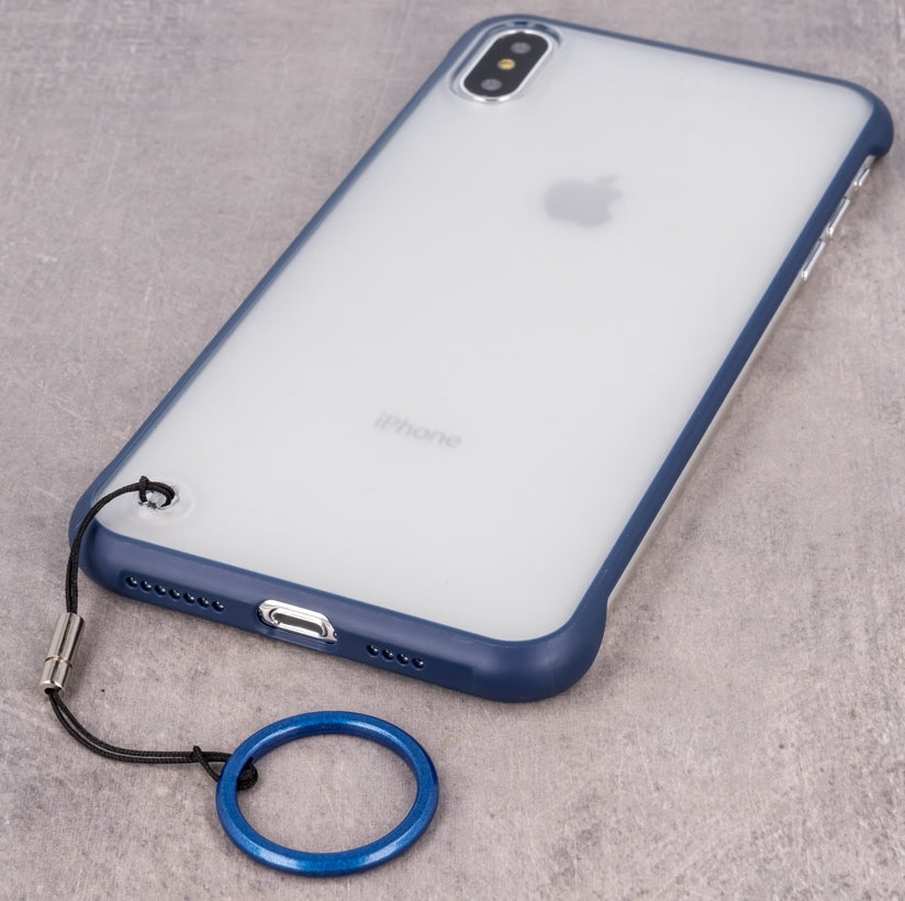 iPhone 8 Frameless Protective Cover - Blue