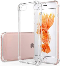 Load image into Gallery viewer, Apple iPhone SE 2 (2020) Gel Bumper Shockproof Cover -  Clear Transparent