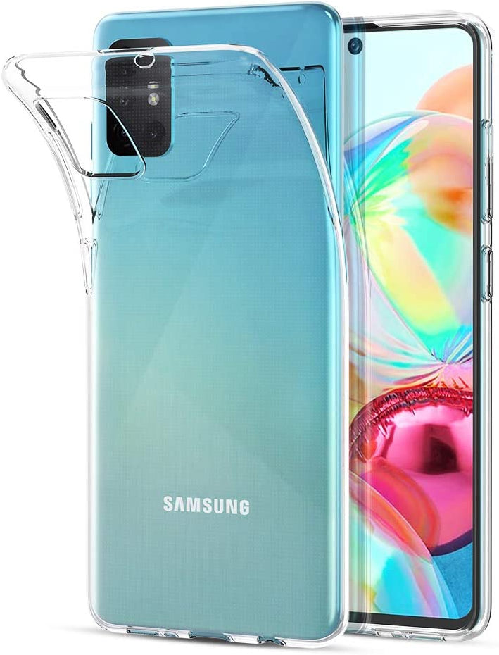 Samsung Galaxy A71 Gel Cover - Transparent