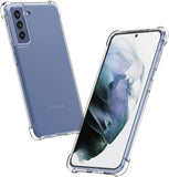 Samsung Galaxy S21 FE 5G Gel Bumper Shock Proof Cover - Transparent