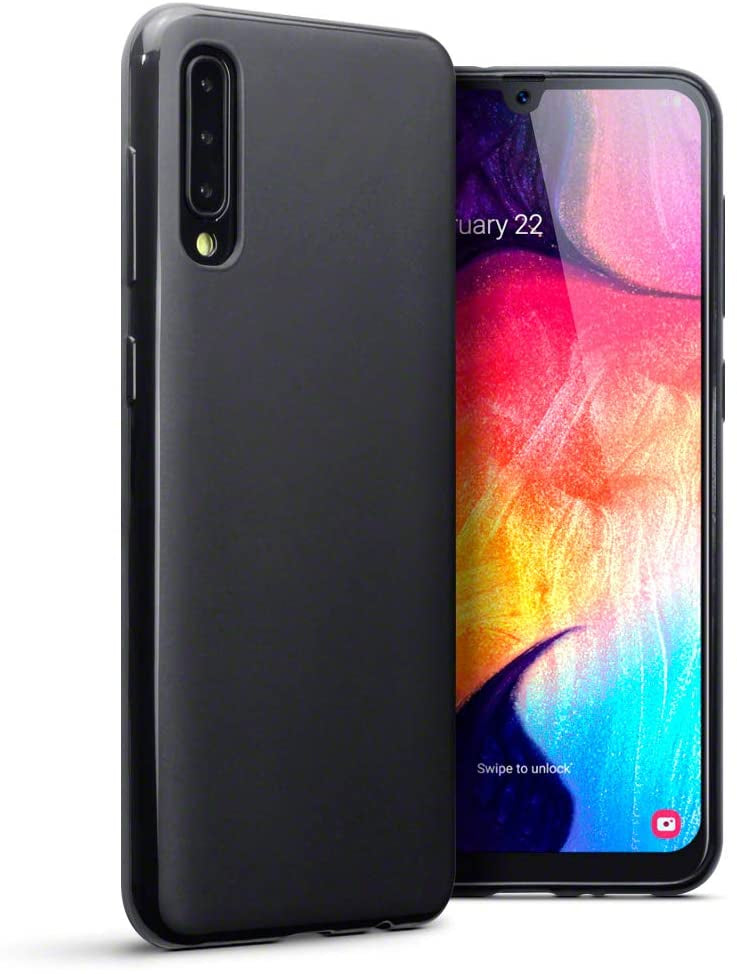 Samsung Galaxy A50 Gel Cover - Black