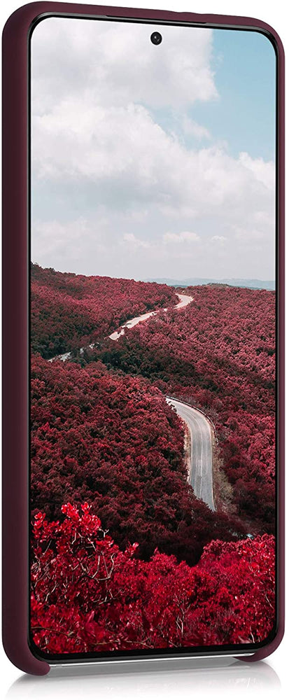 Samsung Galaxy A02s Gel Cover - Burgundy