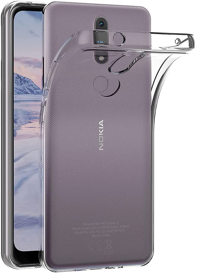 Nokia 2.4 Gel Bumper Cover - Transparent / Clear