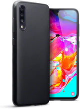 Load image into Gallery viewer, Samsung Galaxy A70 Gel Cover - Black