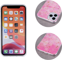 Load image into Gallery viewer, Samsung Galaxy A03s Glitter Cover - Gold / Pink