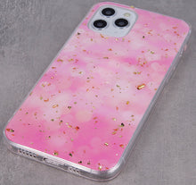 Load image into Gallery viewer, Samsung Galaxy A03s Glitter Cover - Gold / Pink