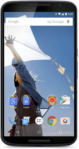 Google Nexus 6 SIM Free - Midnight Blue