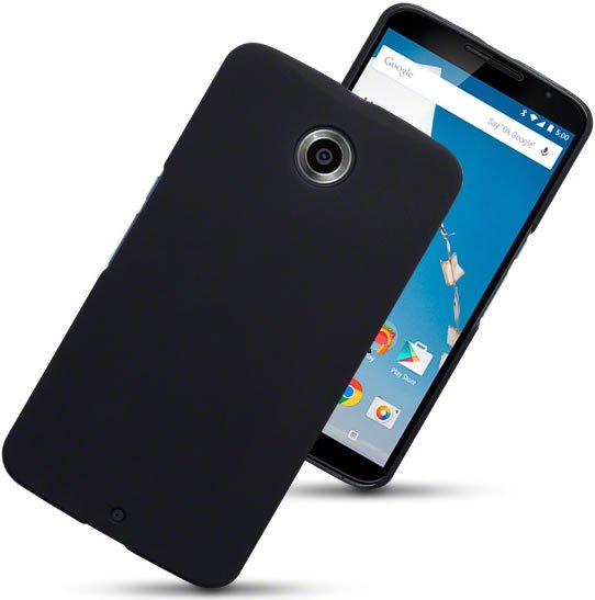 Google Nexus 6 Hard Shell Case - Black