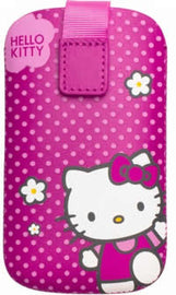 Hello Kitty Iconic Leather Case Fuchsia