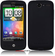 Load image into Gallery viewer, HTC Desire Silicon Skin Black