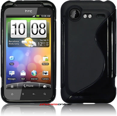 HTC Incredible S S-Curve Gel Case Black