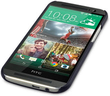 Load image into Gallery viewer, HTC One M8 Hard Shell Back Cover - Black