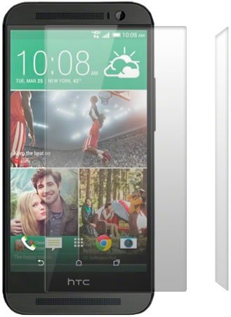 HTC One M8 Screen Protectors x2
