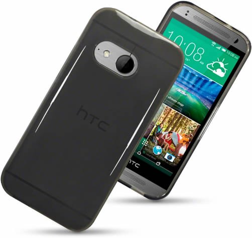HTC One Mini 2 Gel Case - Smoke Black