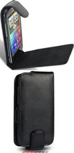 Load image into Gallery viewer, HTC Sensation Flip Case Black