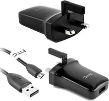 Load image into Gallery viewer, HTC TC P900 USB 3-Pin Fast Charger with Data Cable