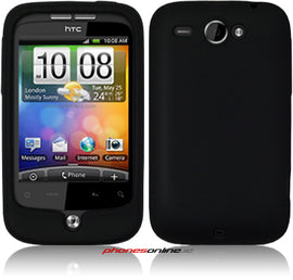 HTC Wildfire Silicon Skin Black