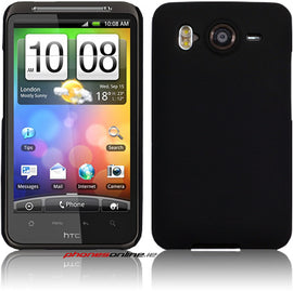 HTC Desire HD Hybrid Armour Back Case Black