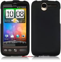 Load image into Gallery viewer, HTC Desire Z Hybrid Armour Hard Case Black