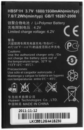 Huawei HB5F1H Genuine Battery for Honor U8860