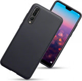 Huawei P40 Lite Gel Cover Case - Black