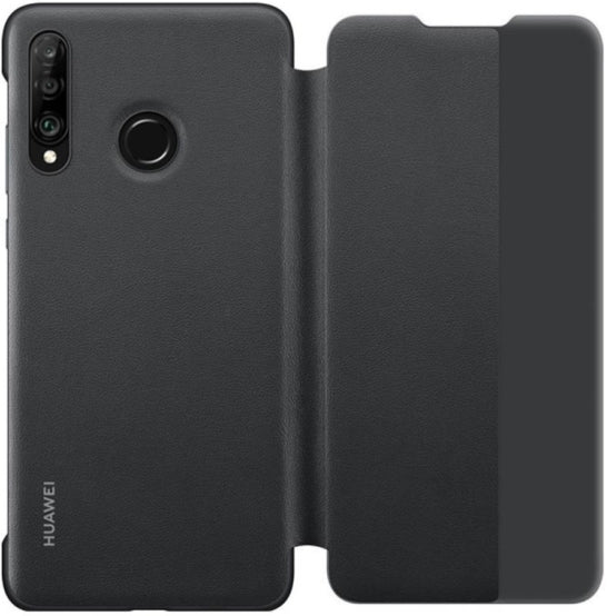 Huawei P30 Lite Official Smart View Flip Cover - Black