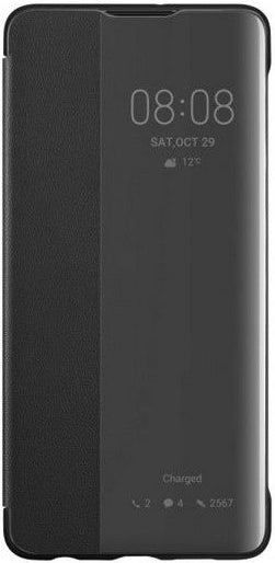 Huawei P30 Official Smart View Flip Wallet Cover - Black