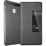 Huawei P9 Rimless View Flip Case Genuine - Dark Grey
