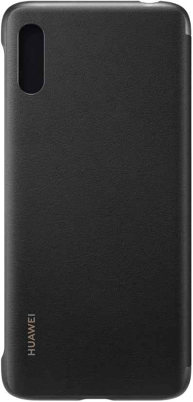 Huawei Y6 2019 Official Folio Flip Wallet Cover - Black