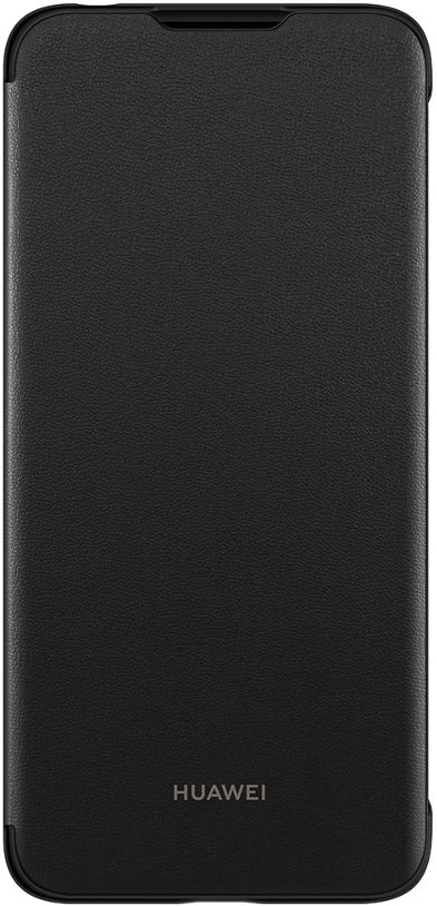 Huawei Y6 2019 Official Folio Flip Wallet Cover - Black