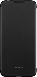 Huawei Y7 2019 Official Folio Flip Wallet Cover - Black