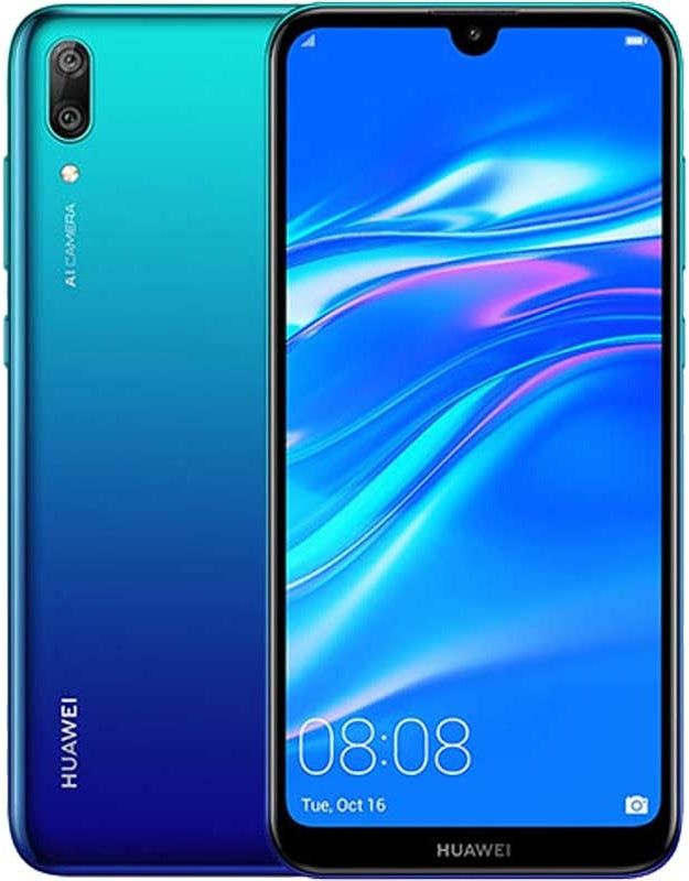 Huawei Y7 2019 Dual SIM / Unlocked SIM - Blue