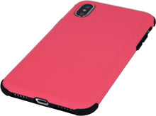Load image into Gallery viewer, iPhone 11 Defender Rubber Rugged Case - Pink