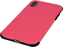 Load image into Gallery viewer, iPhone 11 Defender Rubber Rugged Case - Pink