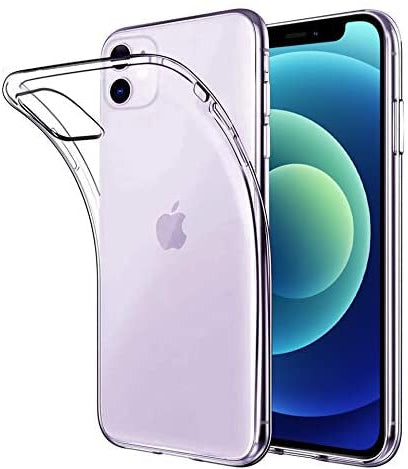 Apple iPhone 12 Gel Cover - Clear Transparent
