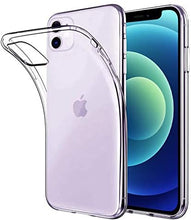 Load image into Gallery viewer, Apple iPhone 12 Gel Cover - Clear Transparent