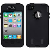 Load image into Gallery viewer, iPhone 4/4S Explorer Rugged Case Black