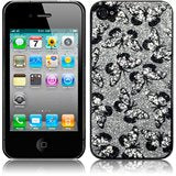 Load image into Gallery viewer, iPhone 4 / 4S Butterfly Glitter Case Pink