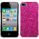 Apple iPhone 4S / 4 Diamante Style Case Pink