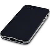 Load image into Gallery viewer, iPhone 5 / 5S Hard Shell Bumper Case Black