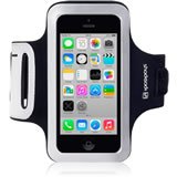 Load image into Gallery viewer, Apple iPhone 5C Reflective Armband Sports Case Black