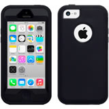 Load image into Gallery viewer, iPhone 5C Endurance Rugged Case - Black