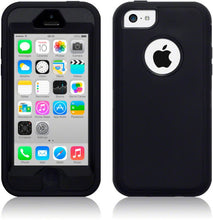 Load image into Gallery viewer, iPhone 5C Endurance Rugged Case - Black