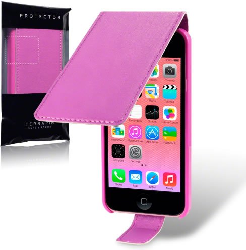 Apple iPhone 5C Flip Case - Pink