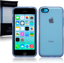 Load image into Gallery viewer, Apple iPhone 5C Frosted Bumper Case - Blue